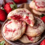 Strawberry Cheesecake Cookies