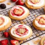 Strawberry Cheesecake Cookies