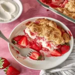 Strawberry Cheesecake Dump Cake