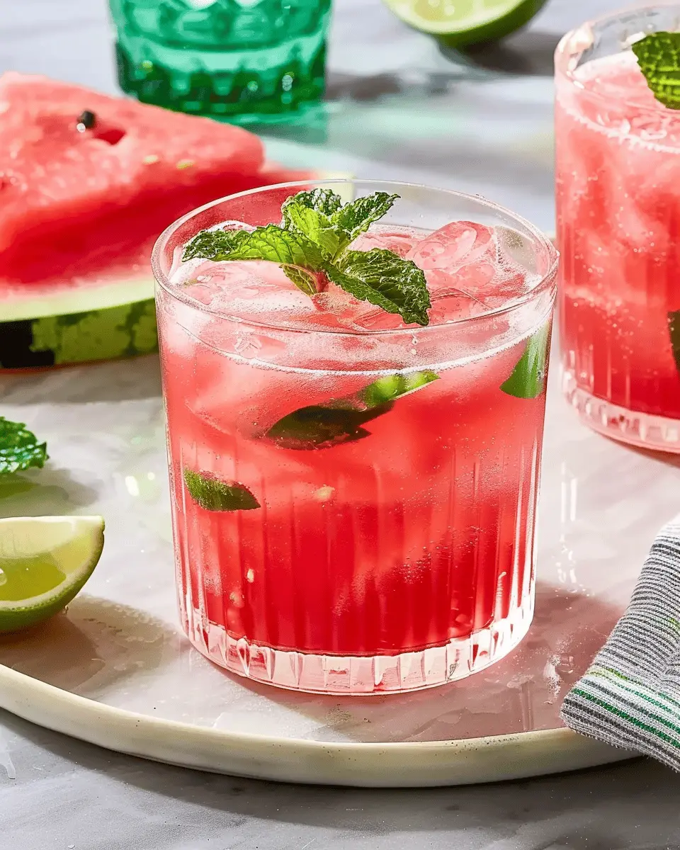 Watermelon Agua Fresca
