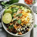 Slow Cooker Chicken Burrito Bowl