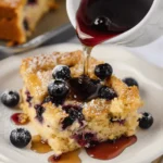 Blueberry Buttermilk Pancake Casserole