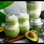 Iced Avocado Matcha Latte