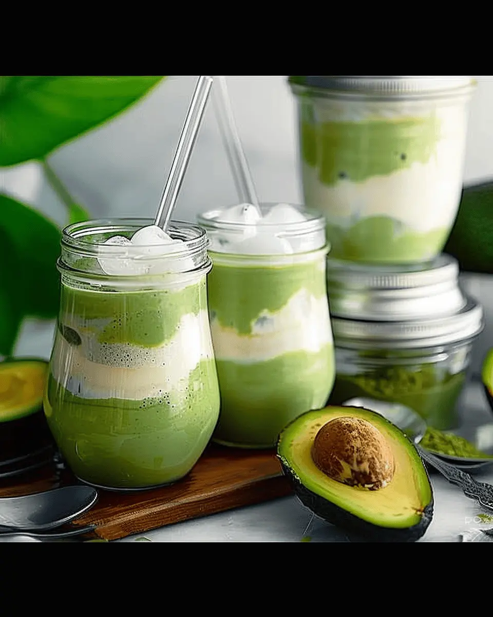 Iced Avocado Matcha Latte – A Refreshing Wellness Boost