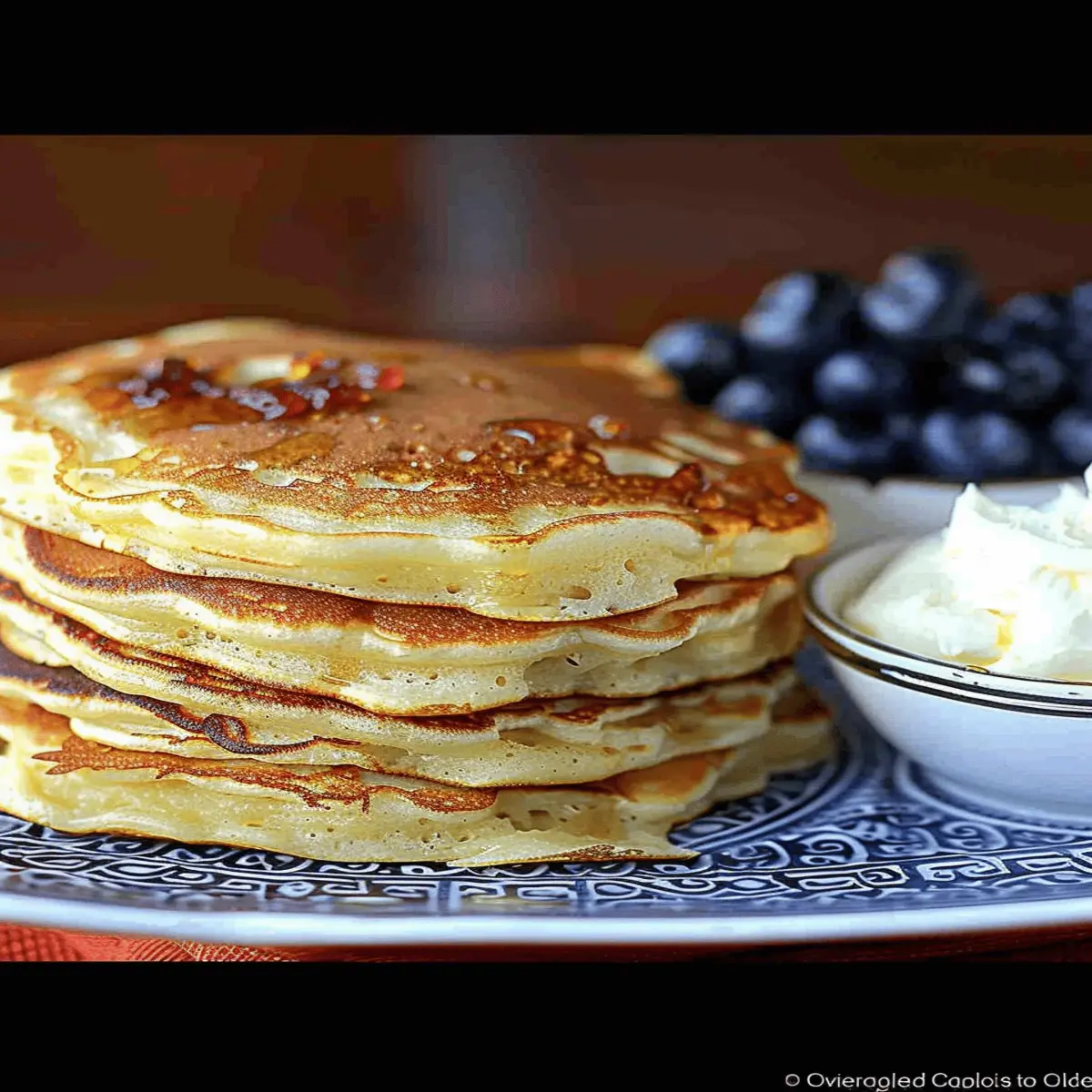 Coconut Cream Pancakes: Indulgent Fluffiness in Every Bite