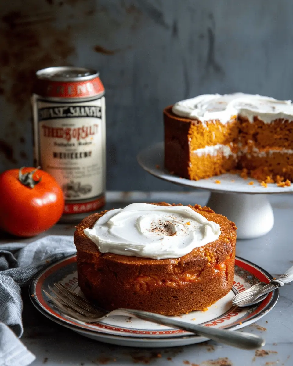 Tomato Soup Cake: The Best Indulgent Twist on Classic Flavor