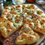 Garlic Parmesan Focaccia Bread
