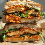 Crunchy Chicken Romesco Sandwich