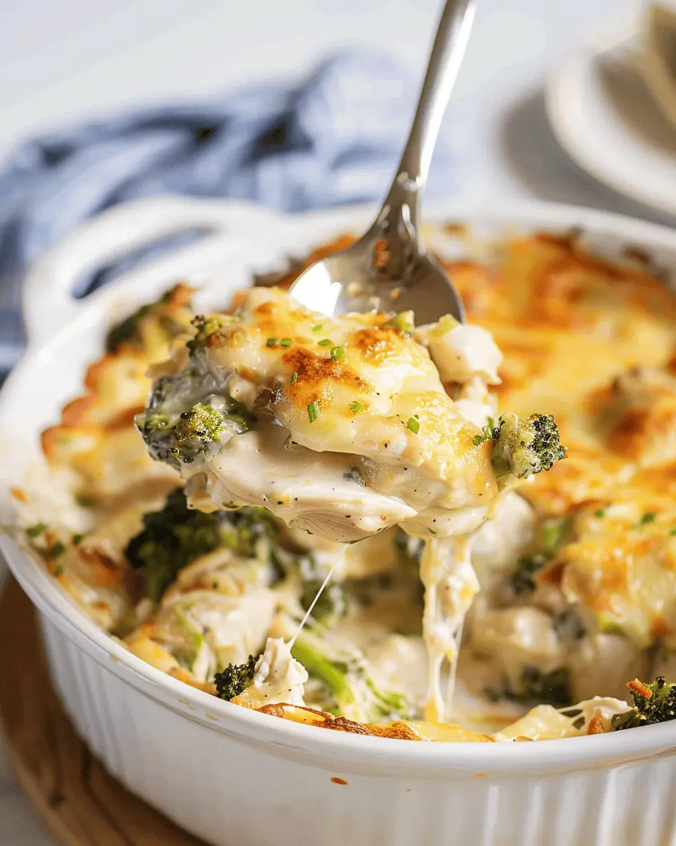 Mom’s Chicken Divan Made Easy with Turkey Bacon and Chicken Ham