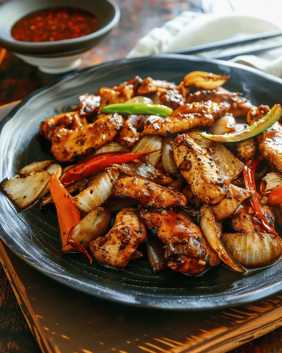 Black Pepper Chicken: Easy and Flavorful Weeknight Delight