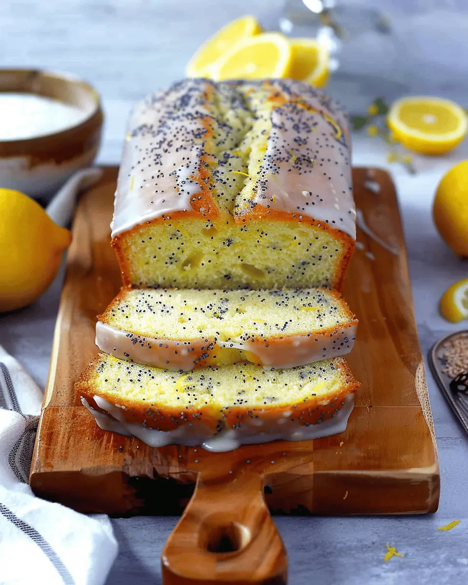 Best Ever Lemon Poppy Seed Loaf: A Bright and Zesty Treat