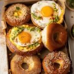 Bagel with Eggs and Cheese