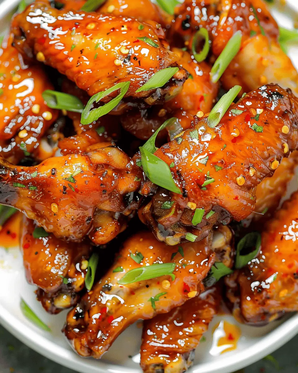 Air Fryer Honey Garlic Wings: Easy Recipe for Juicy Flavor