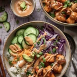 Bang bang chicken bowls