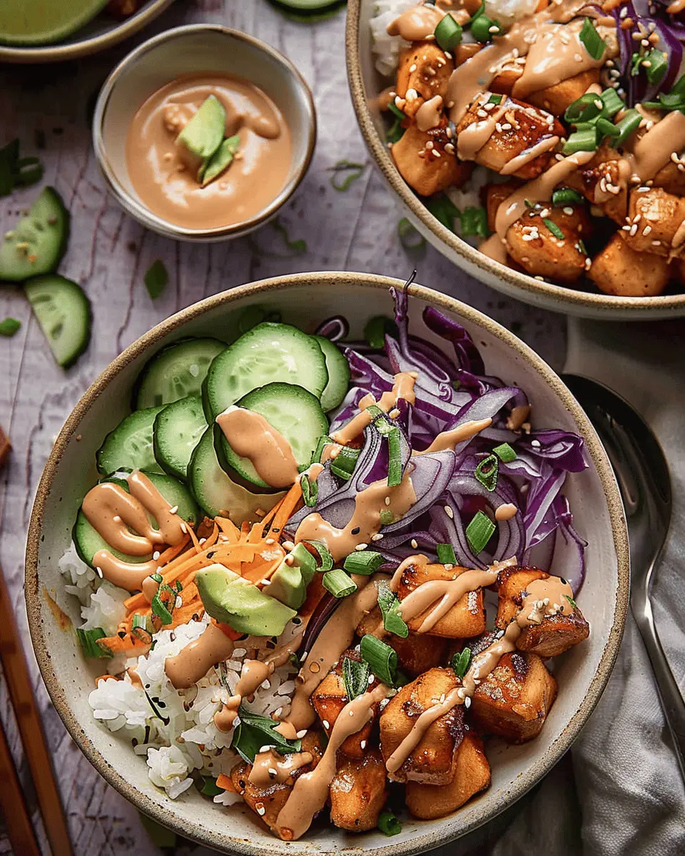 Bang Bang Chicken Bowls: Easy, Flavorful Meals to Love at Home