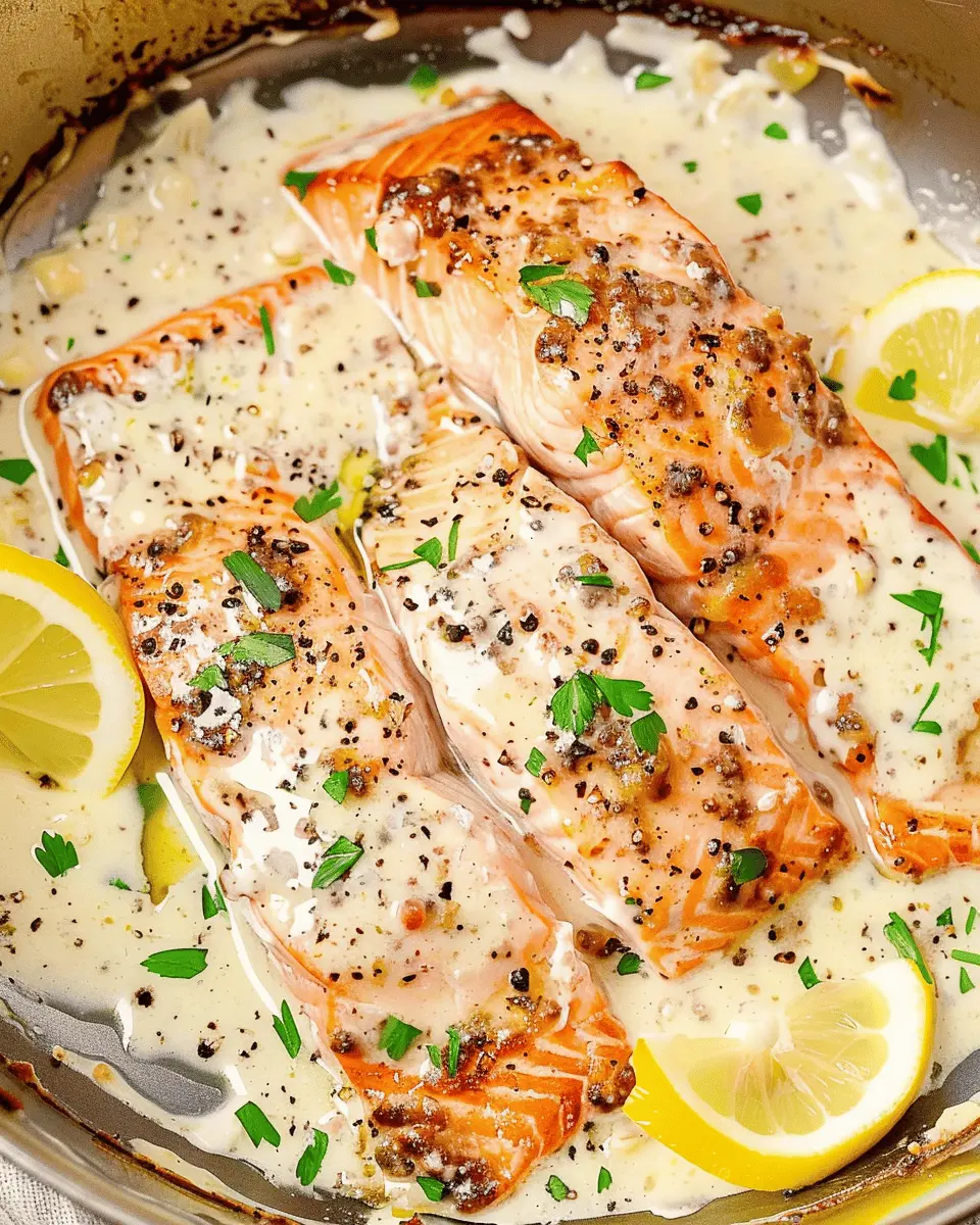 Baked Boursin Salmon