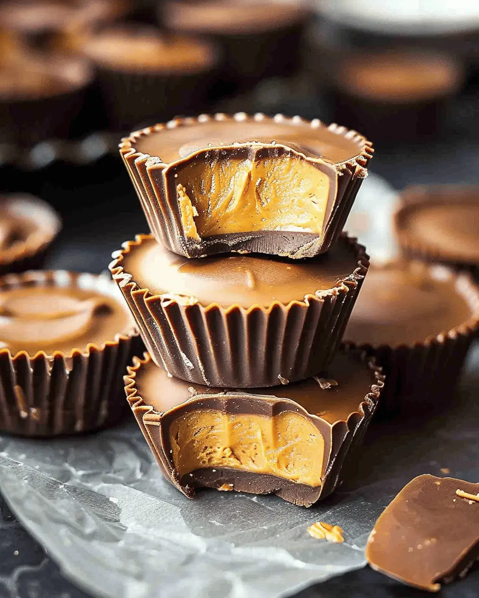 Homemade Reese’s Peanut Butter Cups: Easy and Indulgent Treats
