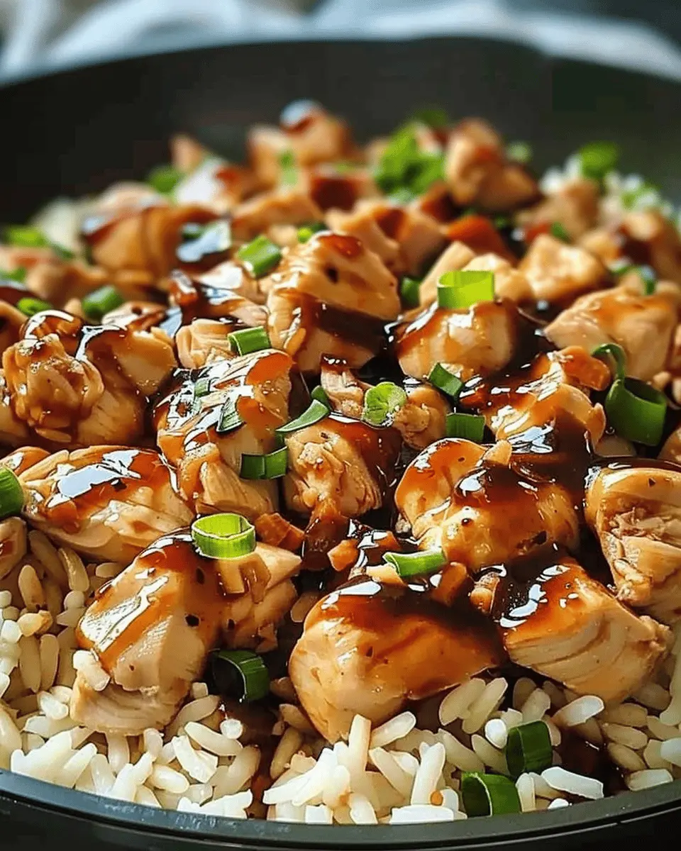 One-Pan Bold Honey BBQ Chicken Rice: Easy Comfort Food Delight