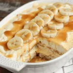 Banana Pudding Tiramisu with Caramel