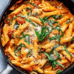 One Pan Creamy Tomato Pasta