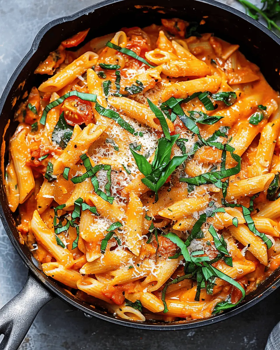 One Pan Creamy Tomato Pasta: Easy Comfort Food Made Simple