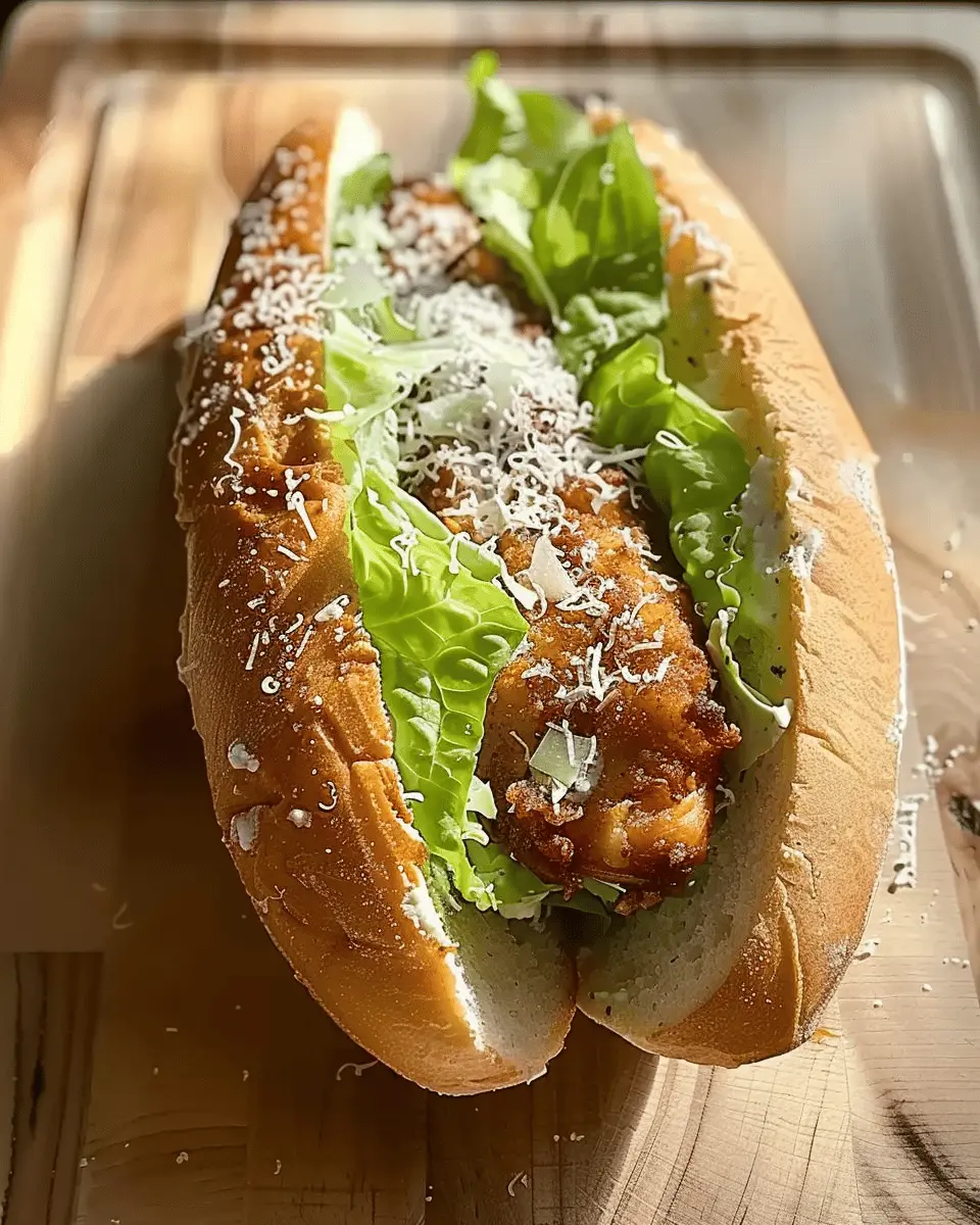 Crunchy Chicken Caesar Sandwich with Turkey Bacon: A Delicious Twist