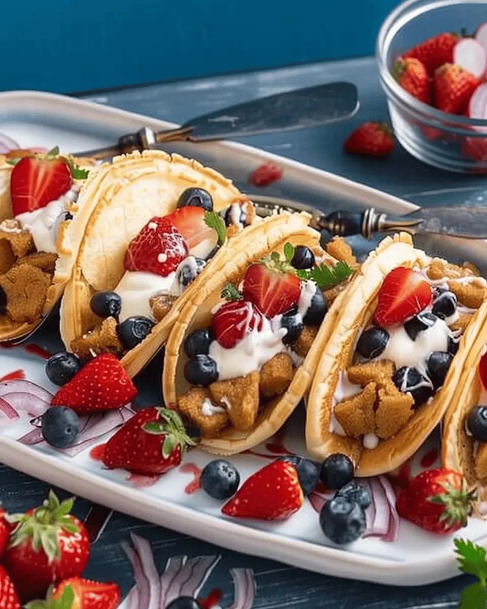 Pancake Tacos: Easy Breakfast Delight with Turkey Bacon and Chicken Ham
