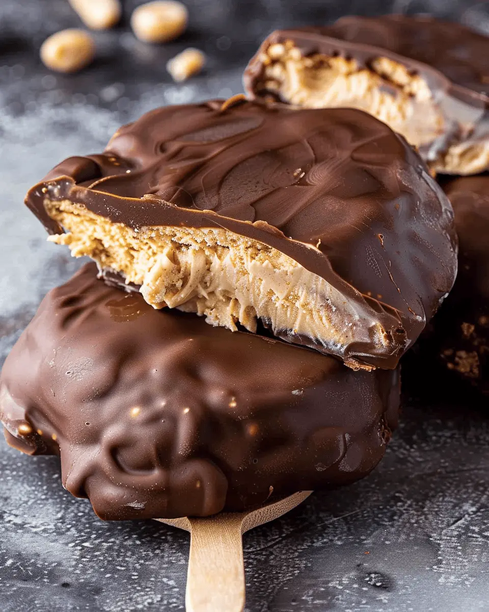 Peanut Butter Frozen Yogurt Bars: The Best Healthy Treat for Summer