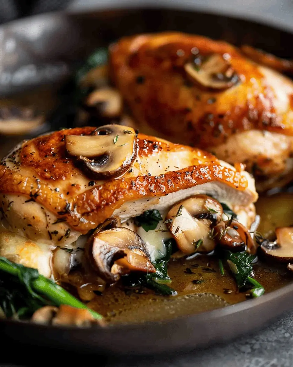 Mushroom Stuffed Chicken Breast: Juicy Comfort for Any Home Chef