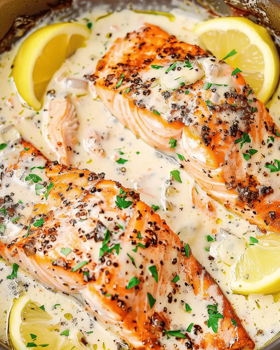 Baked Boursin Salmon