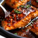 Honey Garlic Glazed Salmon