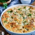 Garlic Parmesan Focaccia Bread