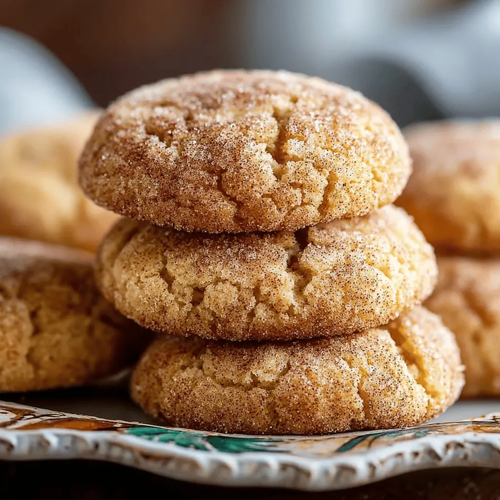 Apple Cider Snickerdoodle Cookies Recipe for Cozy Autumn Evenings