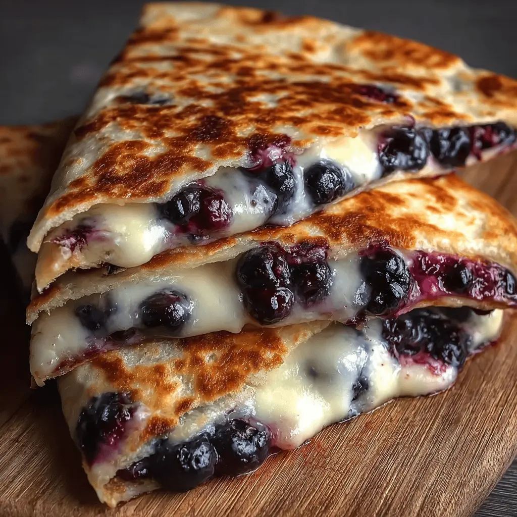 Blueberry Breakfast Quesadilla: Easy and Delicious Start to Your Day