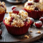 Cherry Cobbler Muffins
