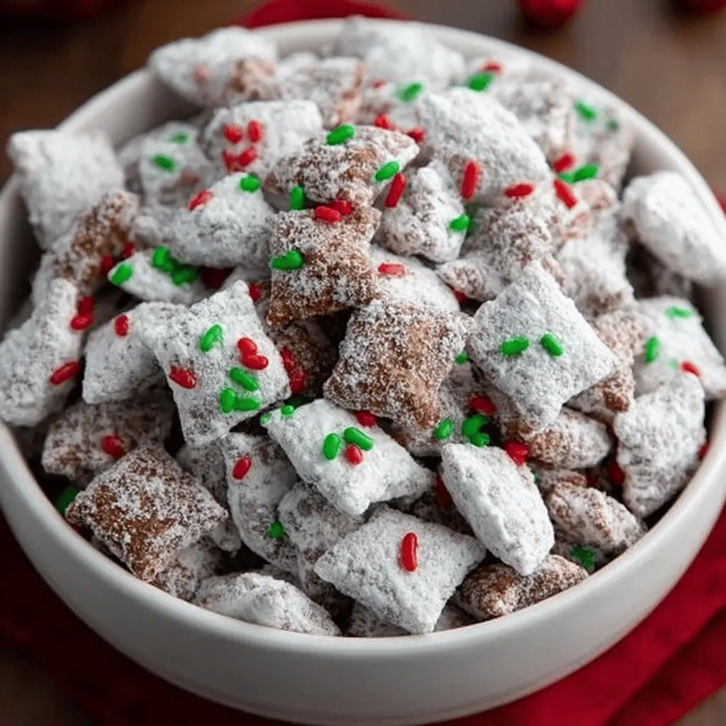 Christmas Puppy Chow Recipe