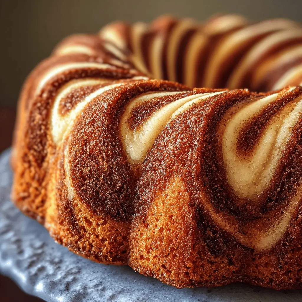 Cinnamon Swirl Bundt Cake: The Best Indulgent Treat for Home Bakers