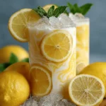 Condensed Milk Lemonade Refreshing Summer Drink Idea