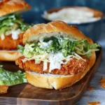 Crispy Chicken Caesar Sandwich