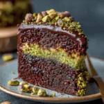 Dubai Chocolate Pistachio Cake Recipe