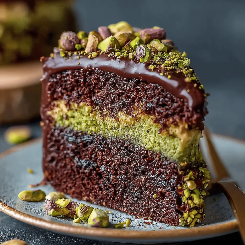 Dubai Chocolate Pistachio Cake Recipe: A Decadent Delight to Savor