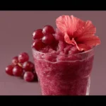 Frosty Grape Hibiscus Slush