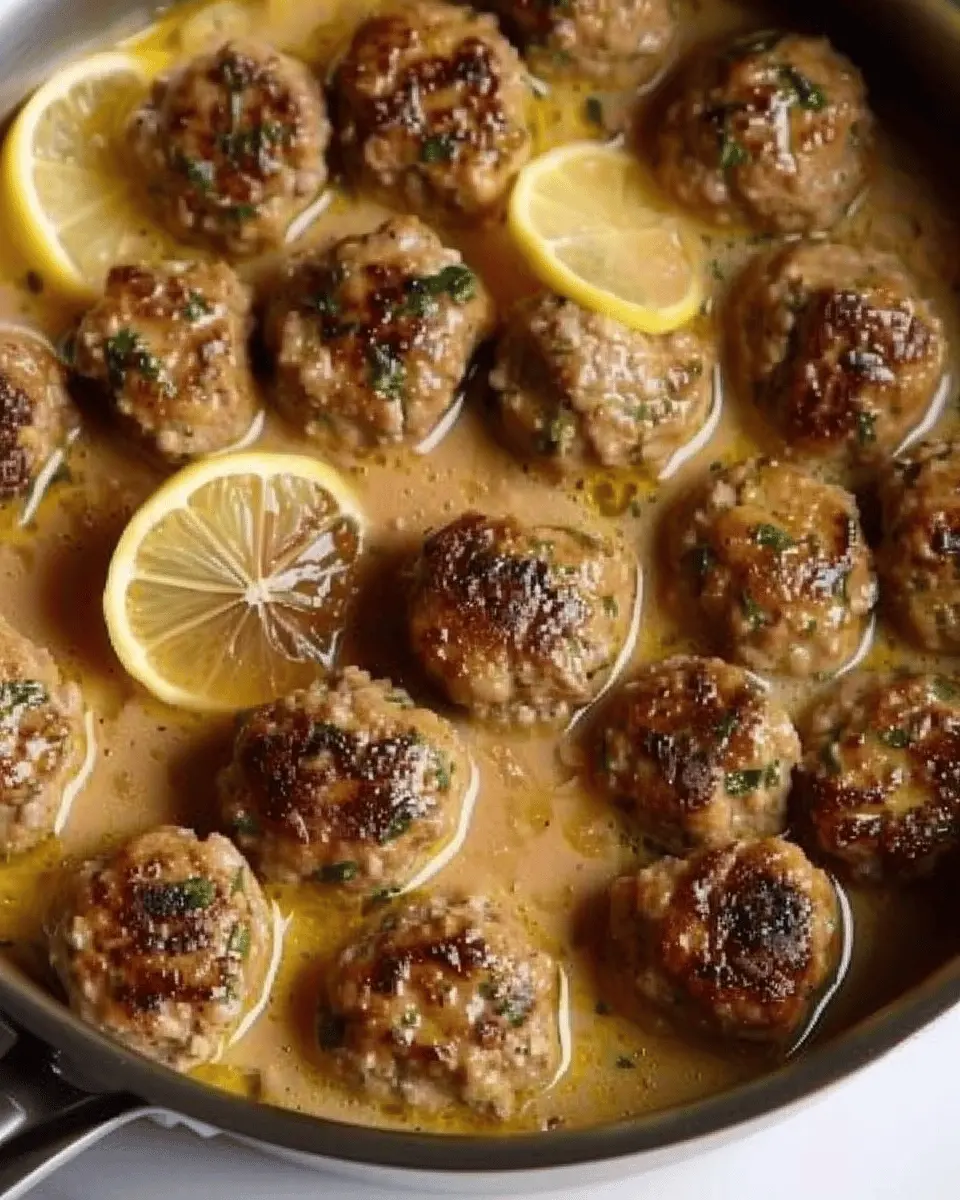 Meatballs in Lemon Sauce: Juicy Recipe for a Fresh Twist