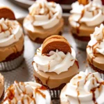 No Bake Mini Biscoff Cheesecakes