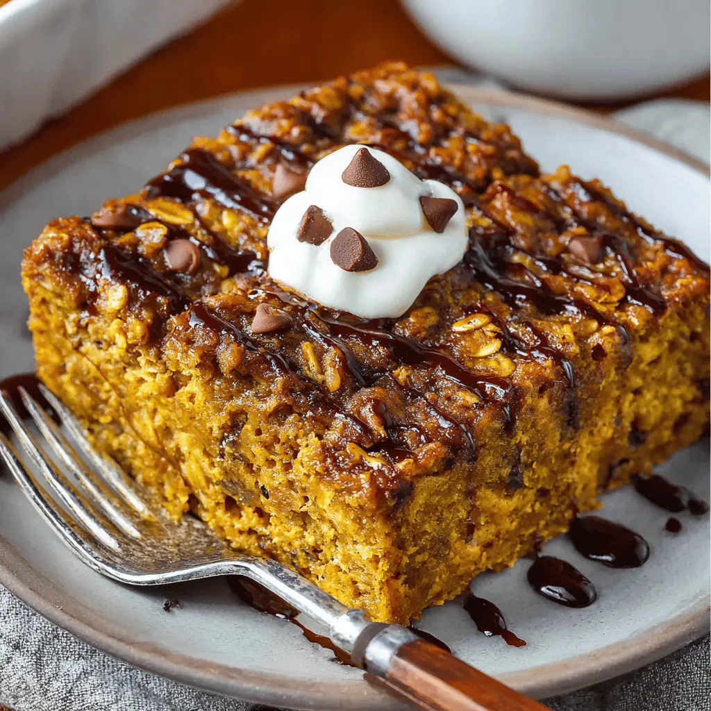 Pumpkin Baked Oatmeal: A Cozy, Nourishing Breakfast Delight