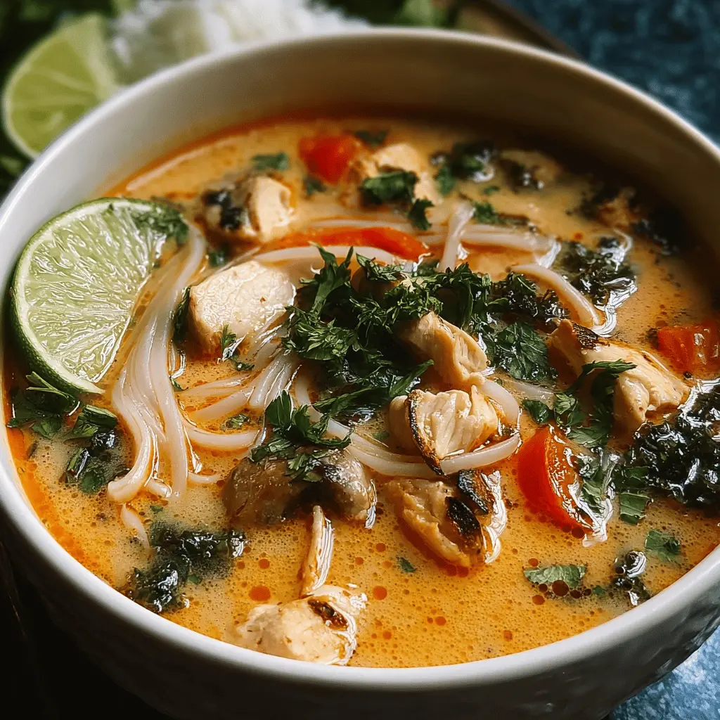Quick and Flavorful Easy Thai Chicken Soup Recipe