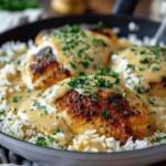 Sizzle Up Creamy Smothered Chicken And Rice