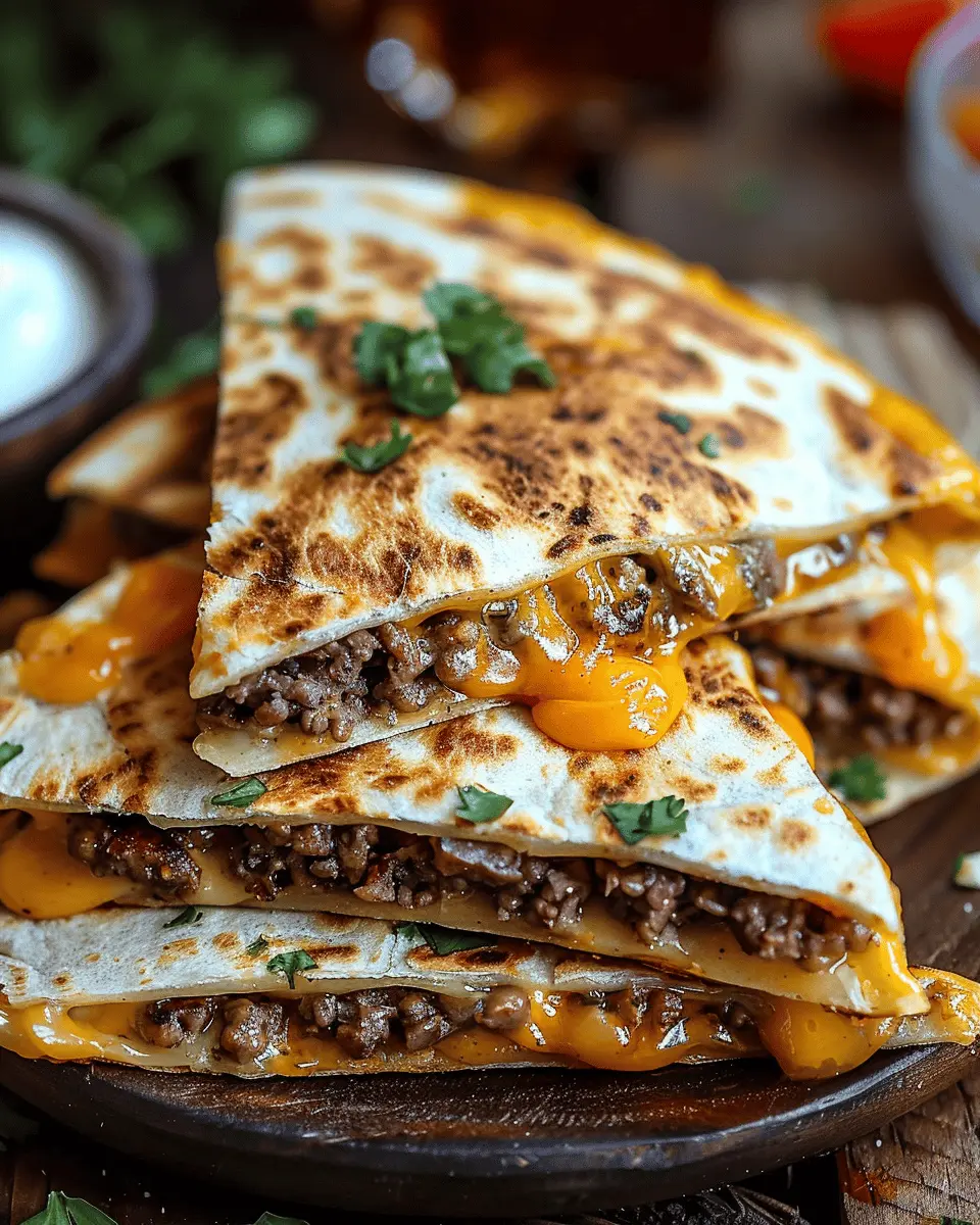 Smashburger Quesadillas: Easy Recipe with Turkey Bacon and Beef