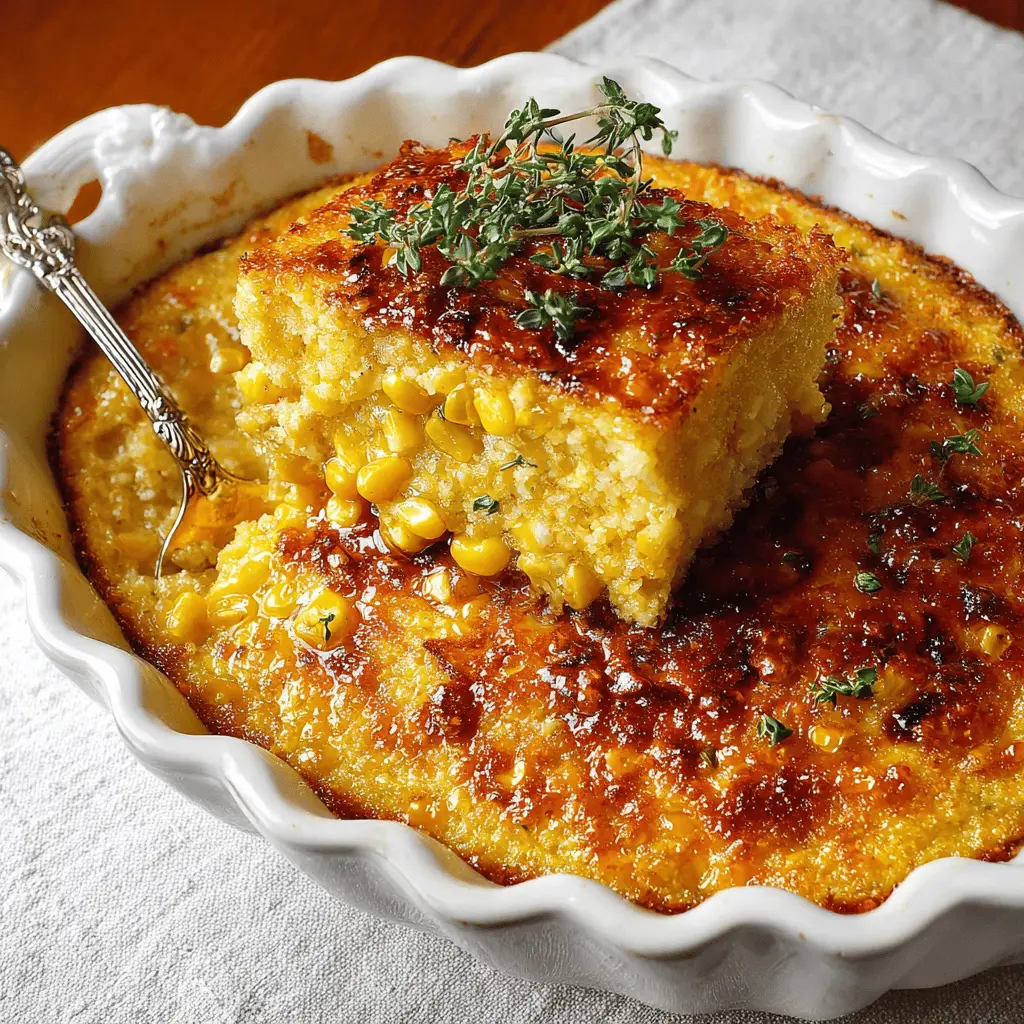 Sweet Corn Pudding: The Best Comfort Food for Your Family