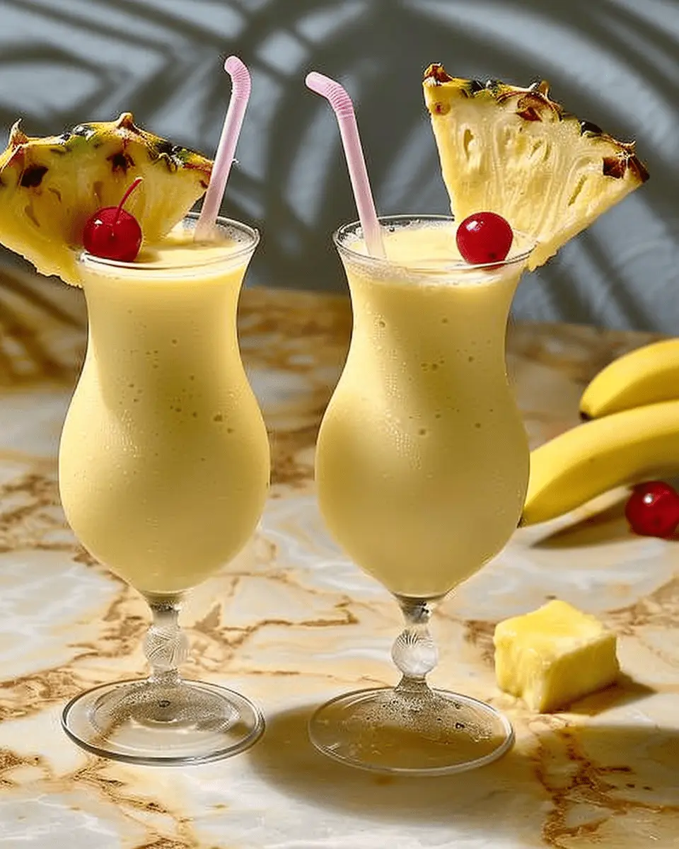 Piña Colada: Easy Tropical Paradise Recipe for Summer Bliss